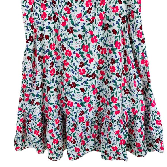 Old Navy White Floral print sleeveless Dress full figure SZ XXL tall Old Navy - Picture 11 of 15